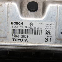 Моторен компютър ECU Toyota Aygo (2005-2012г.) 89661-0H012 / 896610H012 / 0 261 208 704 / 0261208704, снимка 2 - Части - 44709655