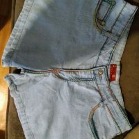 Къси панталони- светъл деним,XL, снимка 2 - Дънки - 34370656