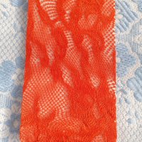 Нов оранжев чорапогащник мрежа, снимка 3 - Бельо - 37819941
