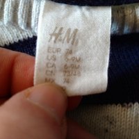 Пуловер момче H&M 6-9 м., снимка 3 - Бебешки блузки - 38191950