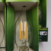 LSC LED лампа крушка с филамент димируема 4.5 watt Е14, снимка 6 - Крушки - 40737619