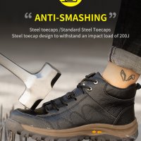 Pаботни Обувки с Метално Предпазно Бомбе,Кевларена Подметка, S3,8886, снимка 6 - Други - 38100786