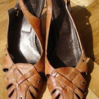 Продавам италиански дамски кожени обувки Fratelli, снимка 1 - Дамски обувки на ток - 38184645