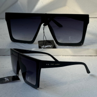 YSL Saint Laurent дамски слънчеви очила маска 2 цвята черни кафяви, снимка 2 - Слънчеви и диоптрични очила - 44913752