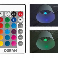 НОВИ! Osram LED крушки с дистанционно димируема Е14 , снимка 4 - Крушки - 31458084