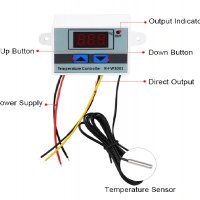Термо контролер / Терморегулатор 220 V, снимка 8 - Друга електроника - 25015353