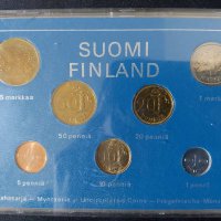 Финландия 1974 - Комплектен сет от 7 монети, снимка 1 - Нумизматика и бонистика - 42492720