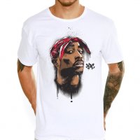  Мъжка тениска Tupac 2pac 6 модела, снимка 3 - Тениски - 28247570