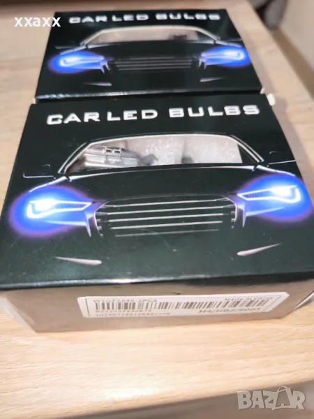 H4 LED бяла светлина, снимка 1