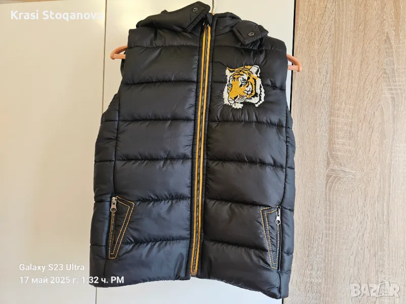 Детски Елек с Качулка за Момче / Момче до 9 / 10 г., снимка 1