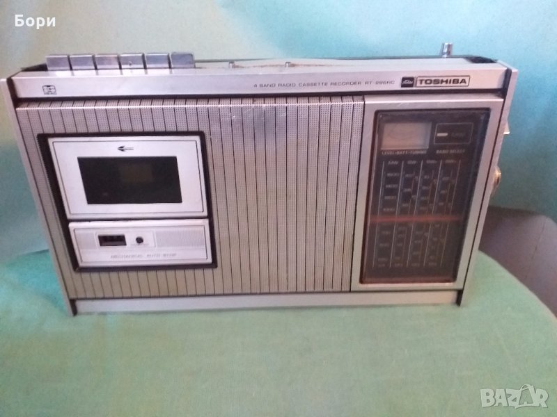 TOSHIBA RT 296 RC Радиокасетофон, снимка 1