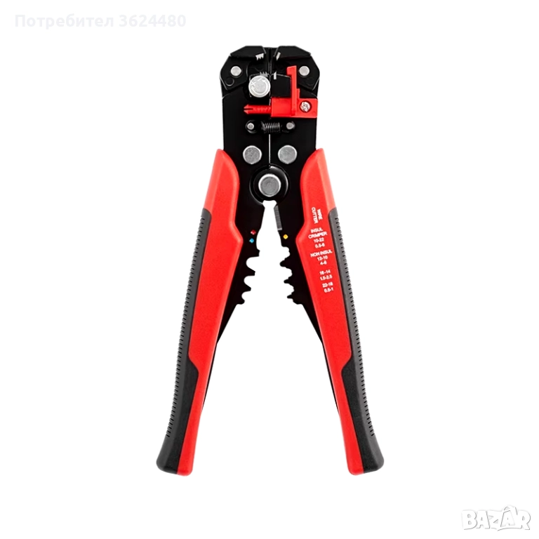 4407 Мултифункционални автоматични клещи CrimpTerminal 3 в 1 – MT-103C, снимка 1