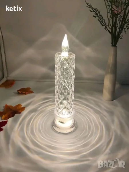 LED безпламъчна свещ, снимка 1
