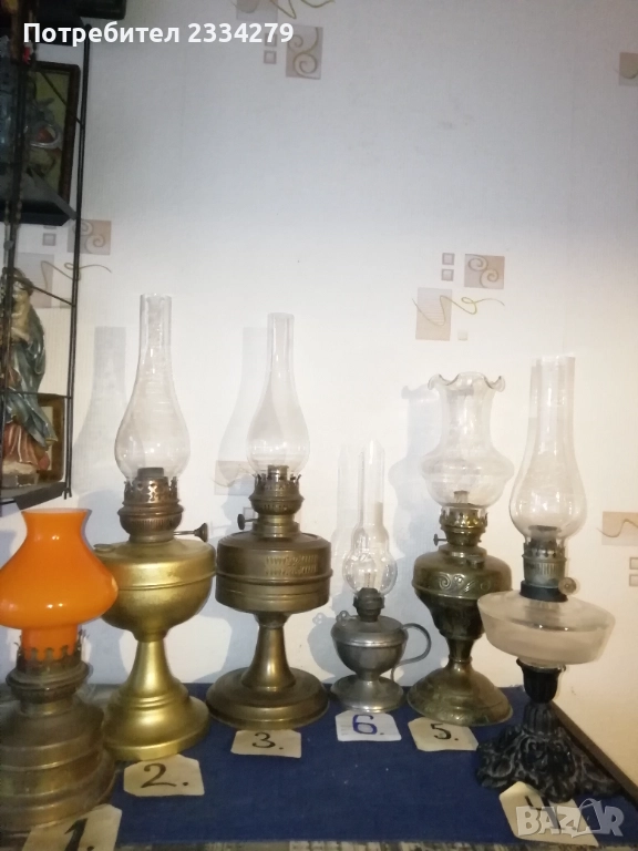 Автентични газени лампи, стари произход Австрия, Германия , снимка 1