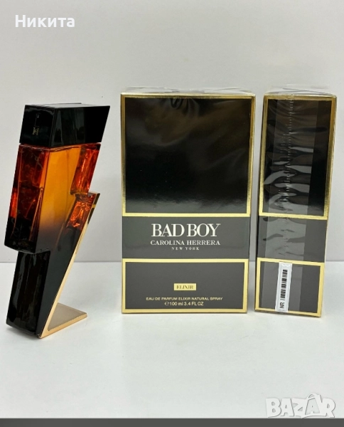 Carolina Herrera Bad Boy Elixir, снимка 1