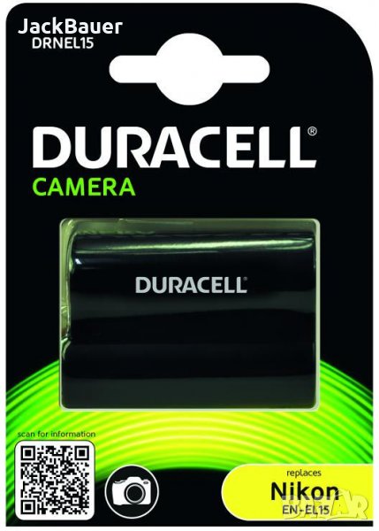 Батерия Duracell EN-EL15 за Nikon D500, D610, D750 и др., снимка 1