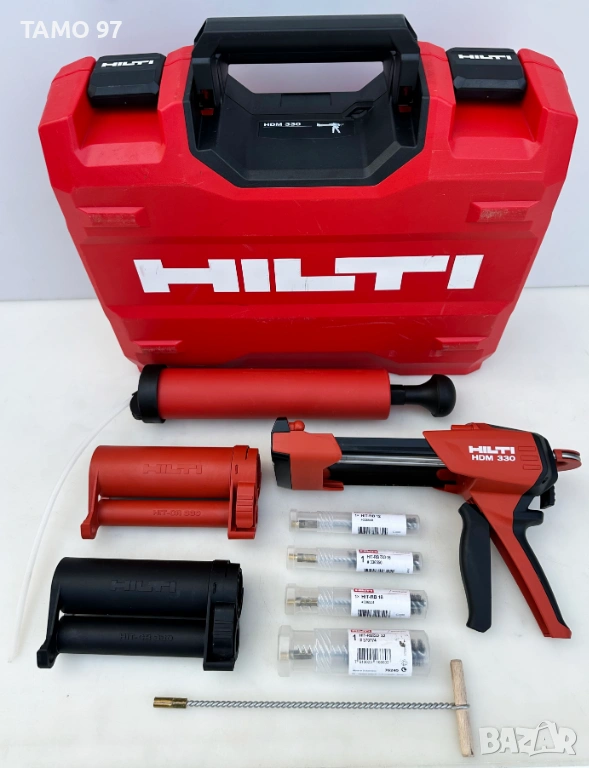 Hilti HDM 330 - Уред за двукомпонентно лепило като нов!, снимка 1