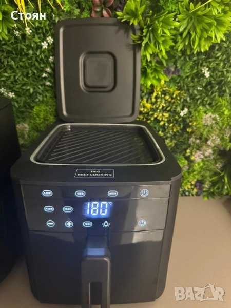 Air Fryer 32852A Две в 1/ 4.3L + top grill - 1500W (NEW), снимка 1