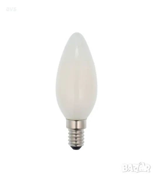 LED крушка 6W C35 2700K филамент VITO E14, снимка 1