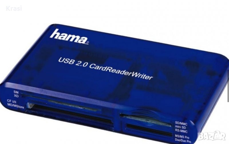 Четец за карти HAMA 55348, USB 2.0, 35 in 1, снимка 1