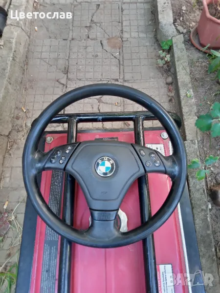 Трилъчев волан за БМВ е46 , снимка 1