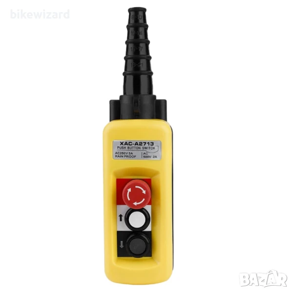 Управление на крана на телфера бутонен превключвател за електрически телфер с 2 контролни бутона НОВ, снимка 1