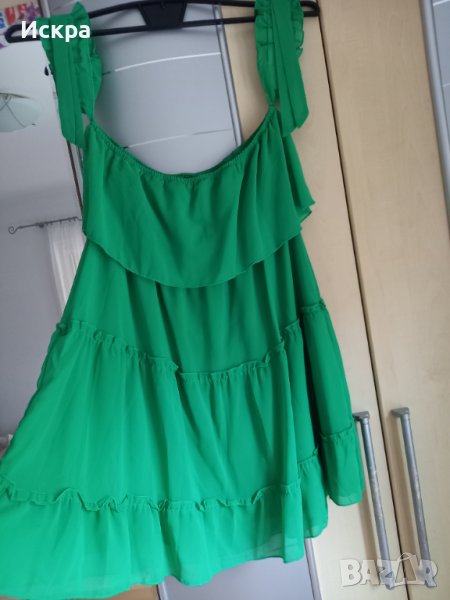 Лятна зелена рокля , снимка 1