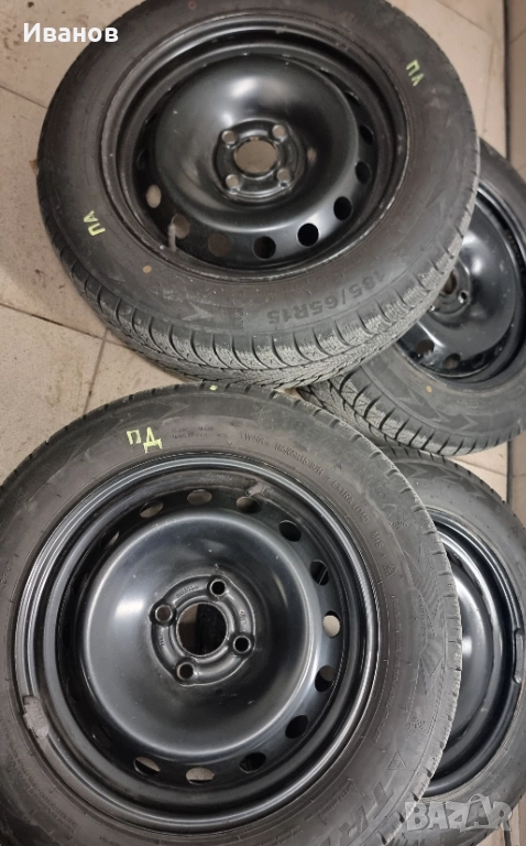 4-ри бр. метални джанти за Fiat Grande Punto, снимка 1