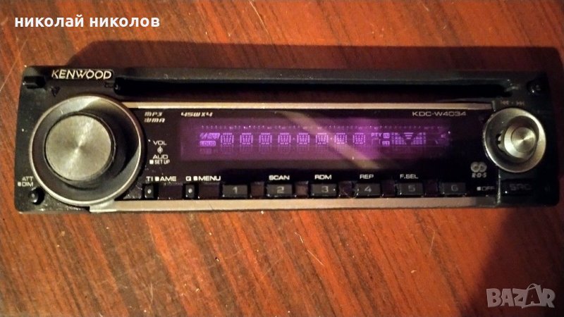 Панел за авто СД плеър Kenwood KDC-W4034, снимка 1