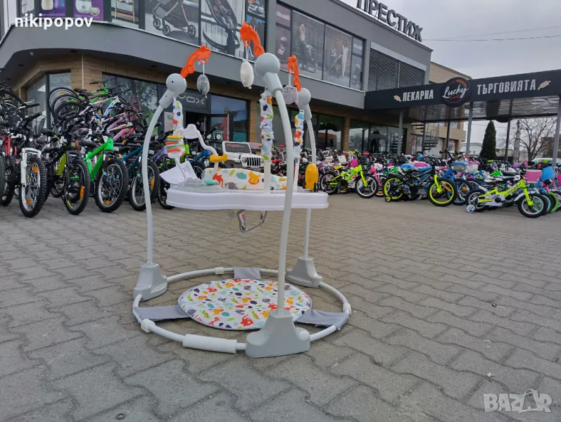 MONI Детско бънджи MAGIC FUN сив, снимка 1