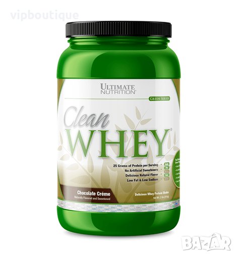 Суроватъчен Протеин със Стевия Clean Whey 910 грама, снимка 1