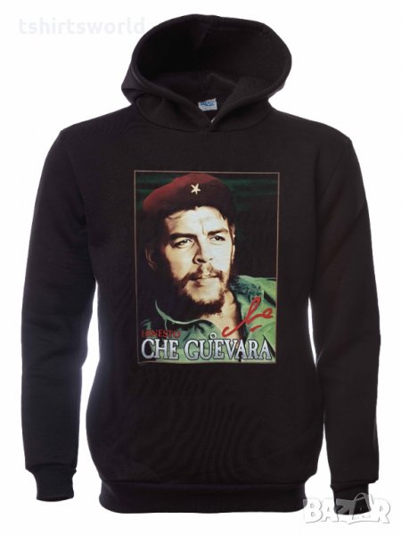 Нов мъжки суичър с дигитален печат на революционера Че Гевара, снимка 1