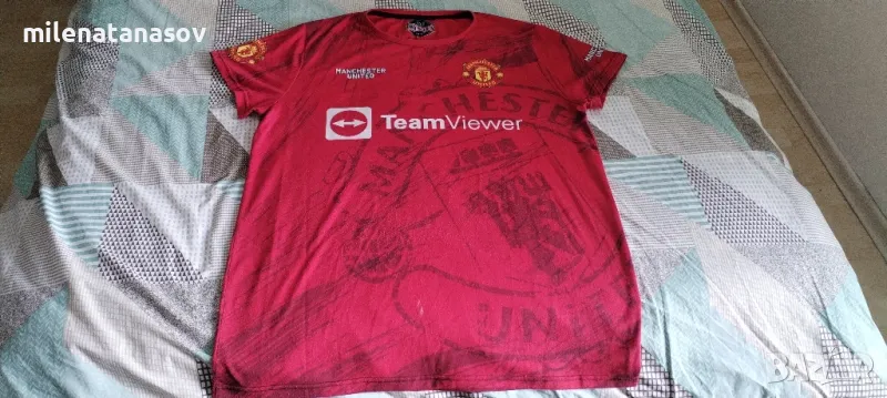 Футболна фланелка на фк Манчестър юнайтед ., снимка 1