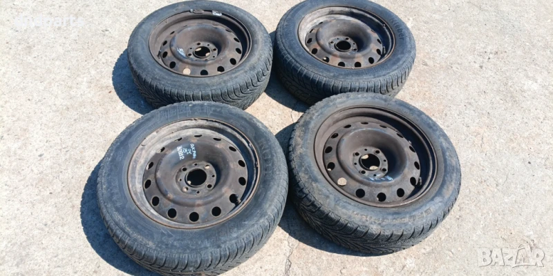 Стоманени джанти Citroen Xsara Picasso 15ки 2004г.	, снимка 1