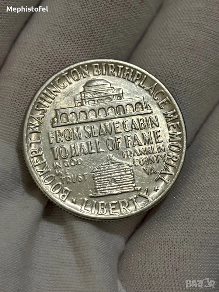 1/2 долар (Half Dollar) 1946 г, САЩ - сребърна монета, снимка 1