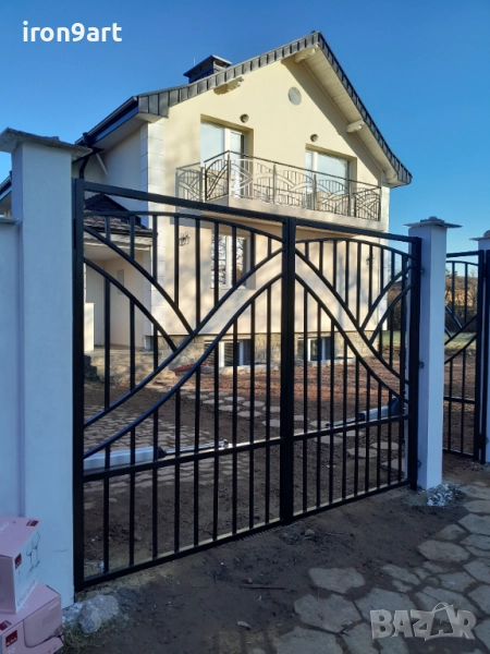 Плъзгащи и радиални врати и портали от ковано желязо, снимка 1