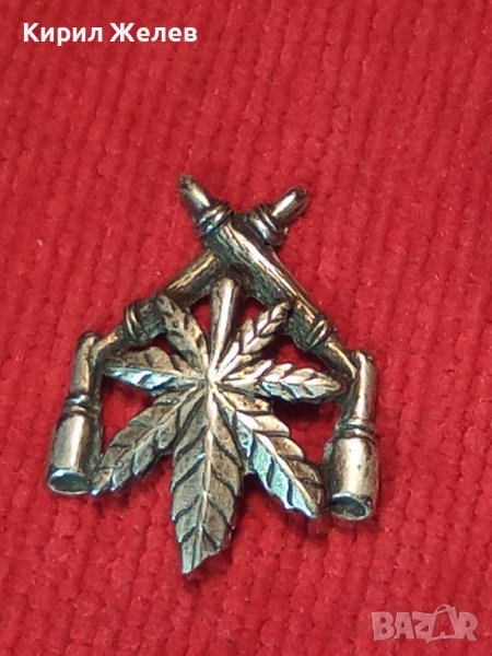 СРЕБЪРНО ЛИСТО УКРАШЕНИЕ БИЖУ АПЛИКАЦИЯ ВИСУЛКА 3474, снимка 1