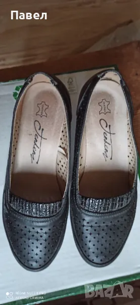 Официални дамски кожени обувки, снимка 1
