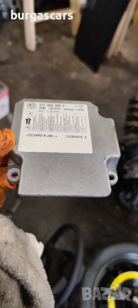 Централа Airbag 1C0 909 605 F Skoda Fabia II - 80лв, снимка 1