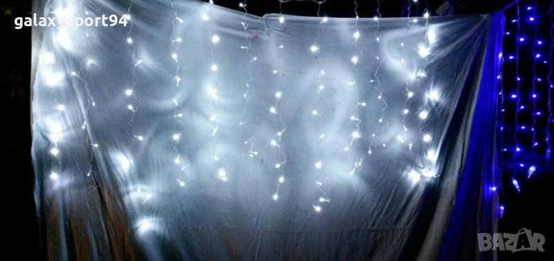 Мини Завеса водопад бял Водопад 2022г Зима ЛЕД модел, снимка 1