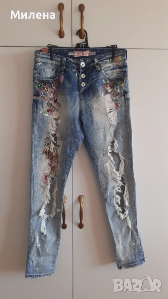 Дънки RAW, размер S, снимка 1