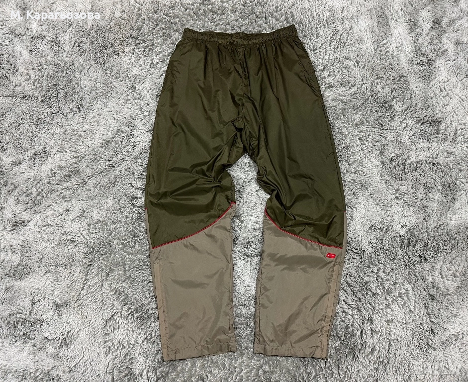 Мъжко винтидж долнище Nike Nylon Track Pants, Размер L-XL, снимка 1