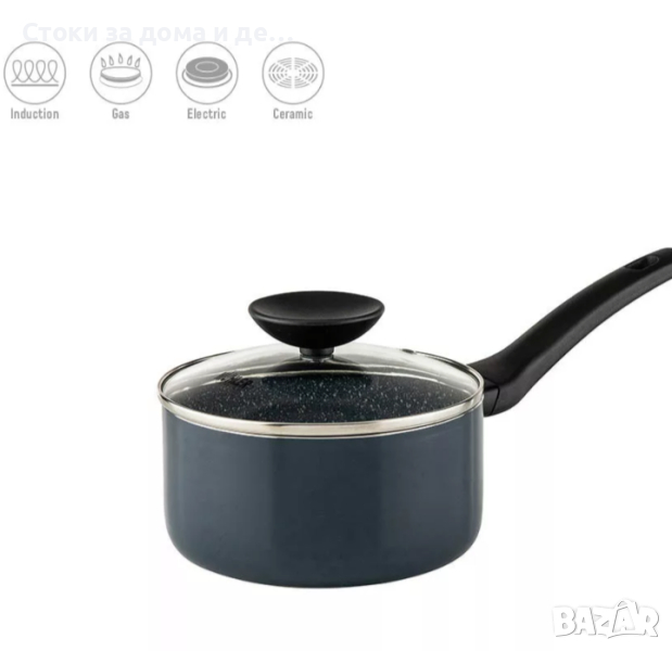 ✨Касерола Muhler Nia MR-1615, 16x8cm, 1.5L, Тъмен син , снимка 1
