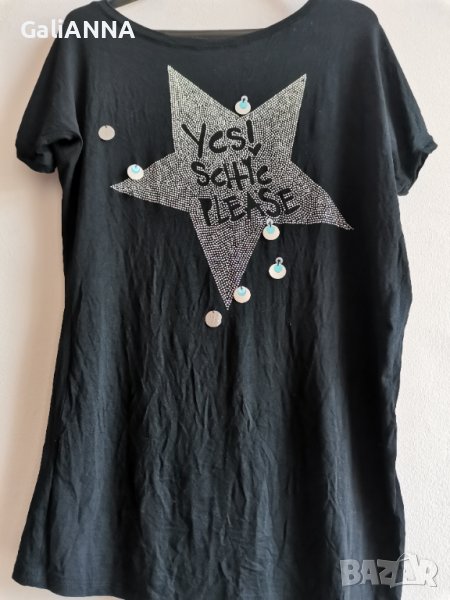 СТРАХОТНА ТУНИКА С ДЕКОРАЦИЯ И ДАНТЕЛА ДО 2XL, снимка 1