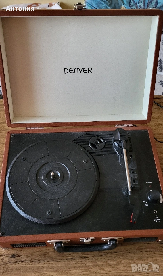 грамофон Денвер, снимка 1