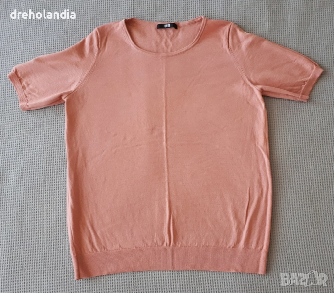  Блуза - пепел от рози - uniqlo  – М , снимка 1