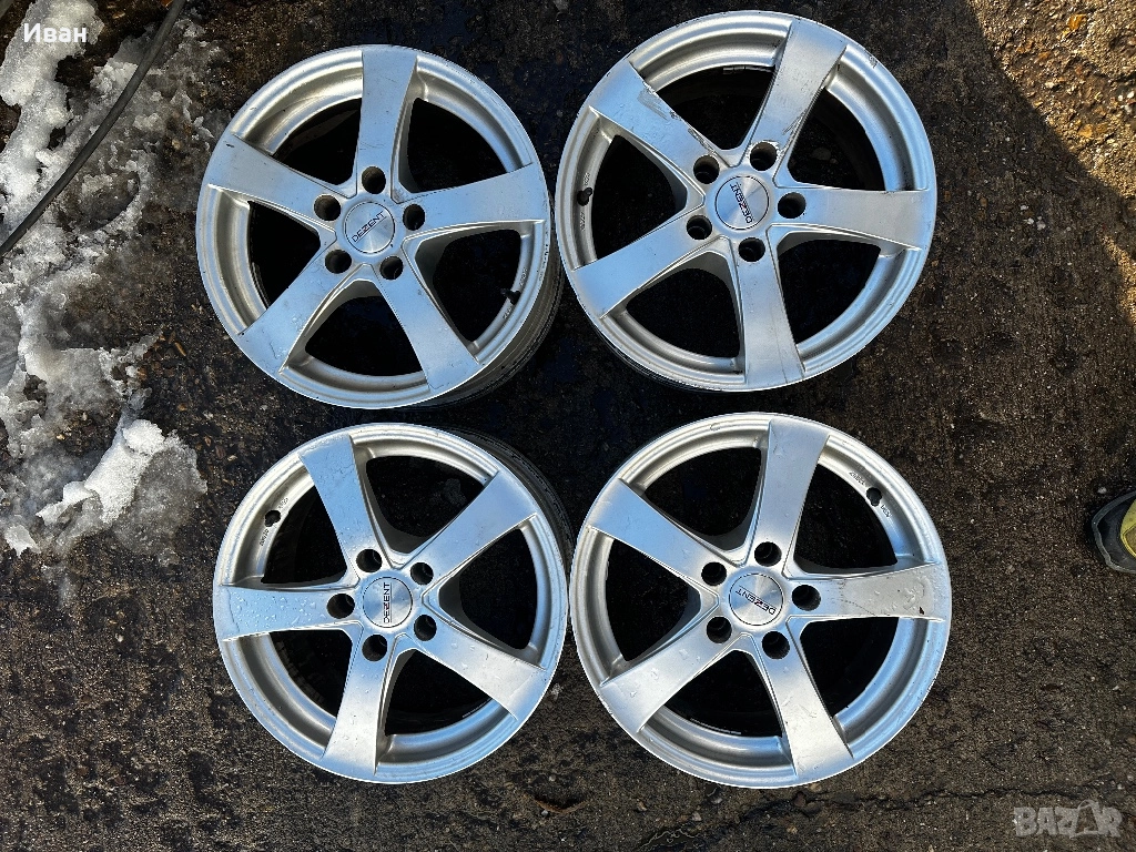 Алуминиеви джанти Dezent 5х112 16 ЦОЛА, снимка 1