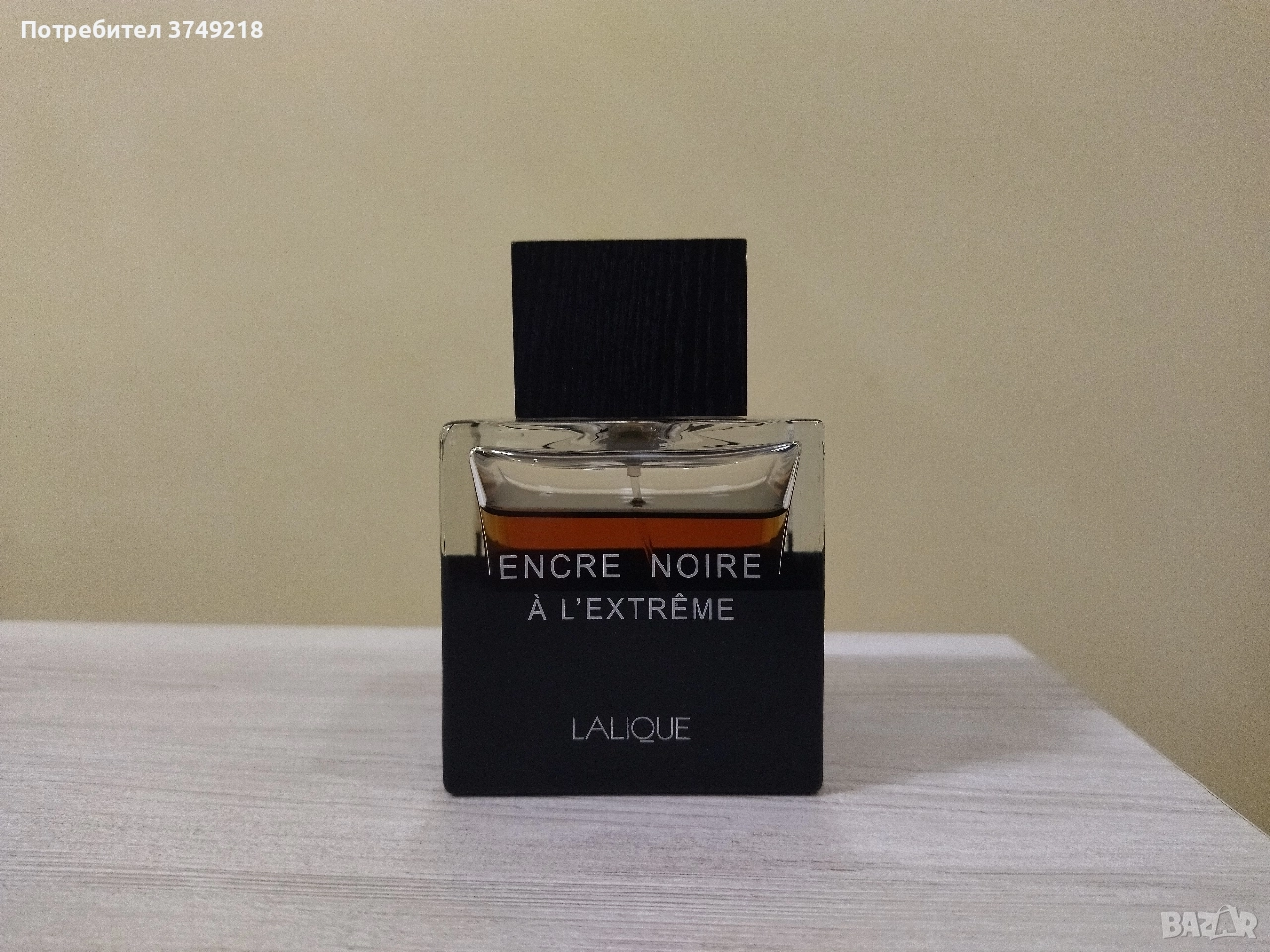 Мъжки парфюм Lalique Encre Noire A L'Extreme, снимка 1