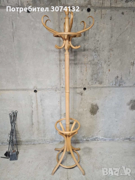 Виенска букова закачалка за дрехи, снимка 1