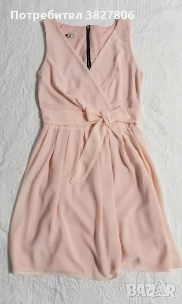 Нежна розова лятна рокля, снимка 1